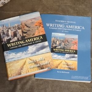 5/$20Writing America Language & Composition In Context Textbook+Teacher's Manual